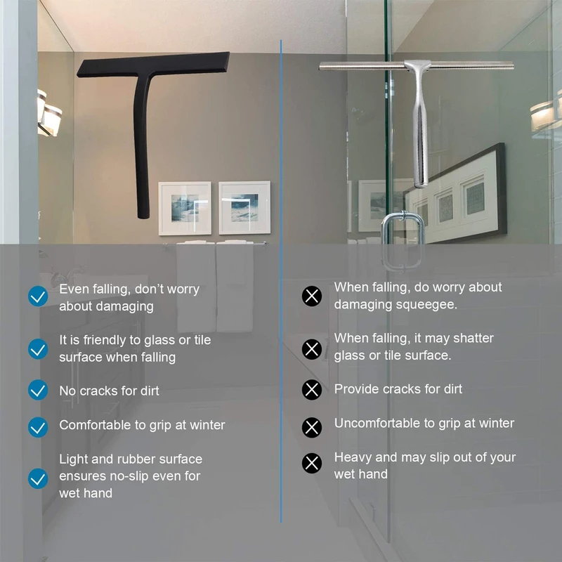 Silicone Squeegee Streak Free  - огляд і ціна Glass Cleaner Streak