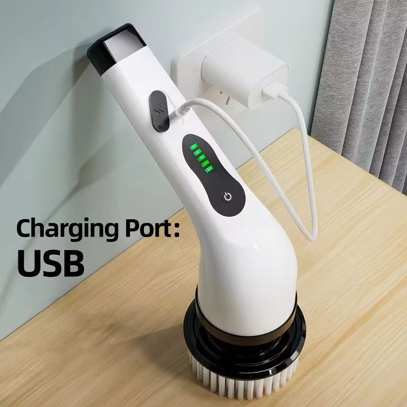 Wireless Electric Spin Scrubbe - огляд і ціна Car Cleaning Brush