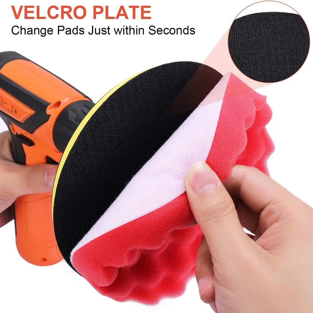 New 8Pcs Car Polishing Pads Ki - огляд і ціна Polish Pad Set Buffer