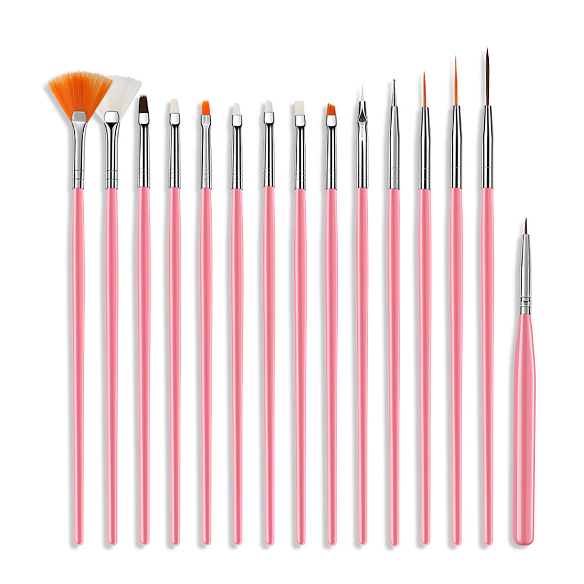15pcs Fine Detail Paint Brush  - огляд і ціна Detailing Brush Set