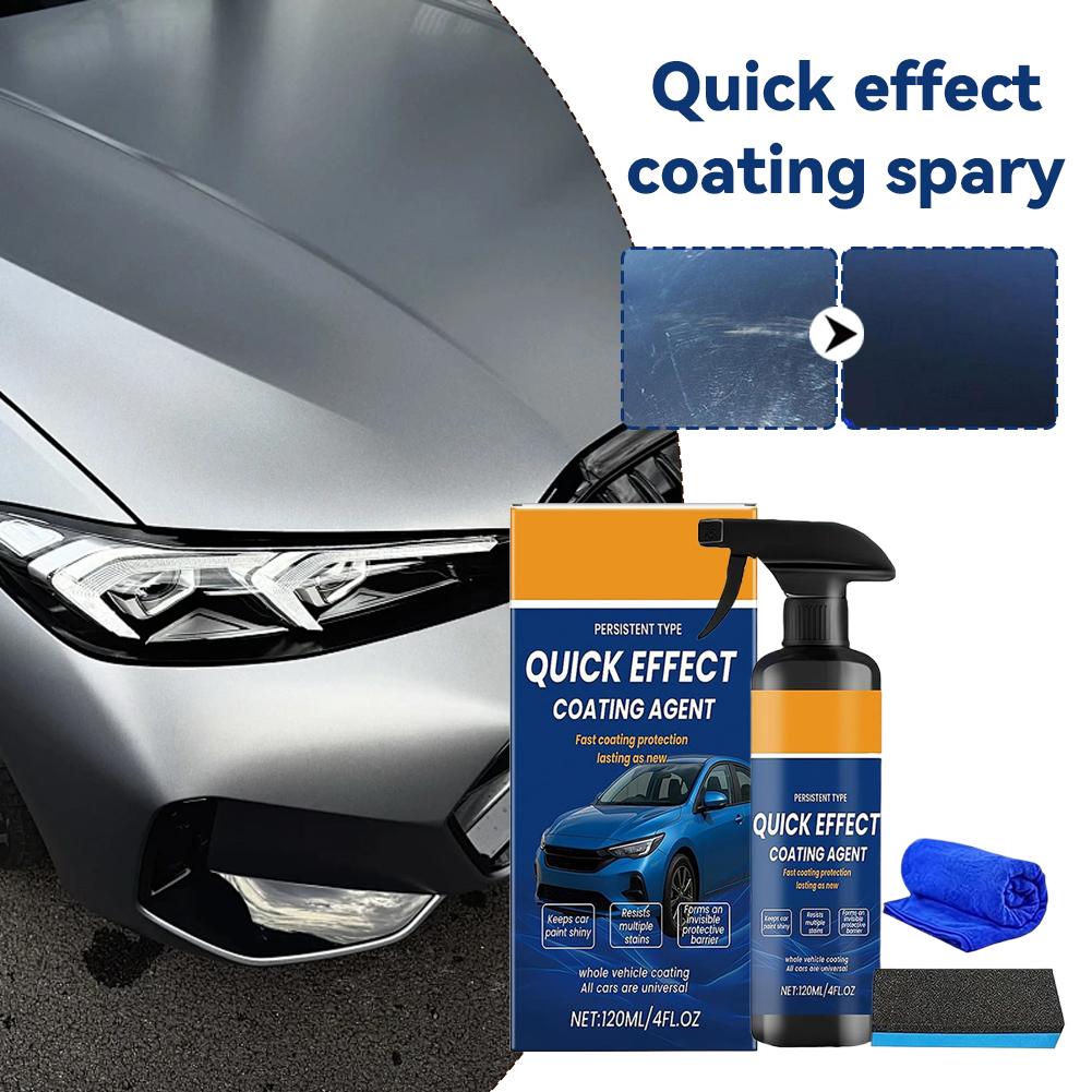 Car Coating Spray Quick Effect - огляд і ціна Car Wax Ceramic Coating