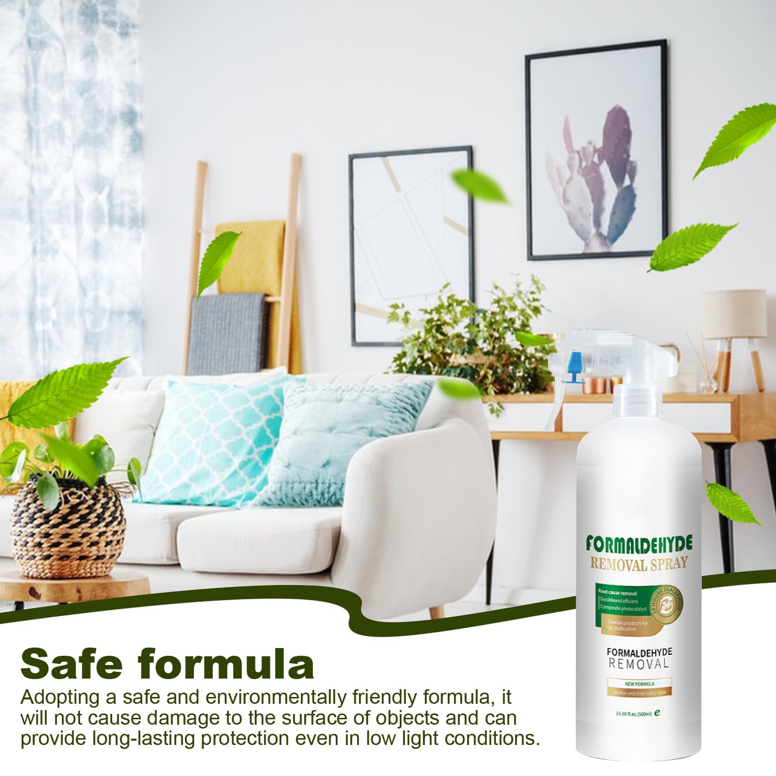 500ml Formaldehyde Spray Effec - огляд і ціна Odor Eliminator Car
