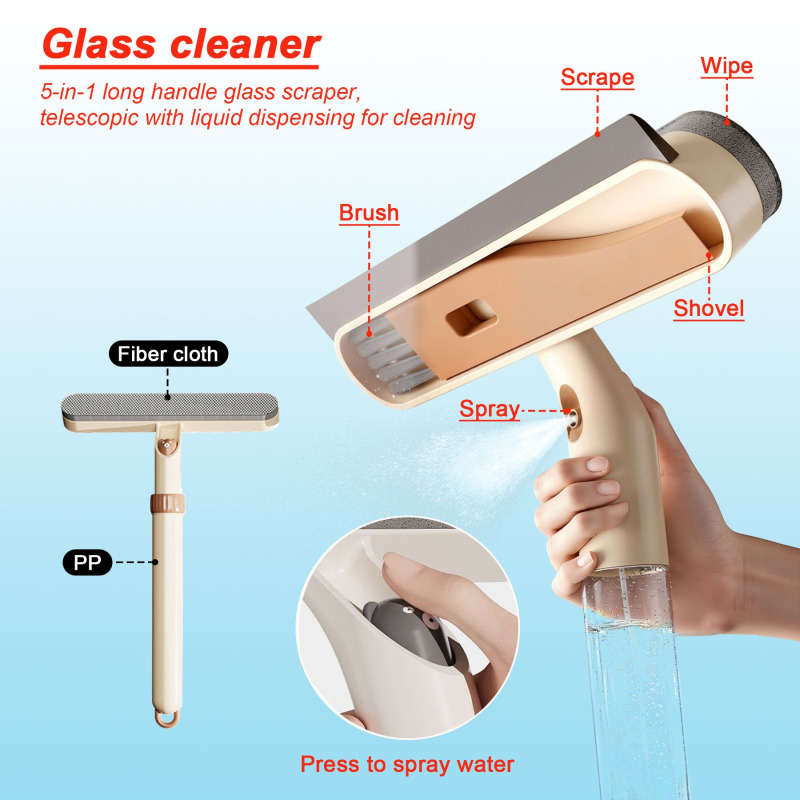 4-in-1 Window Glass Cleaner Ex - огляд і ціна Glass Cleaner Streak