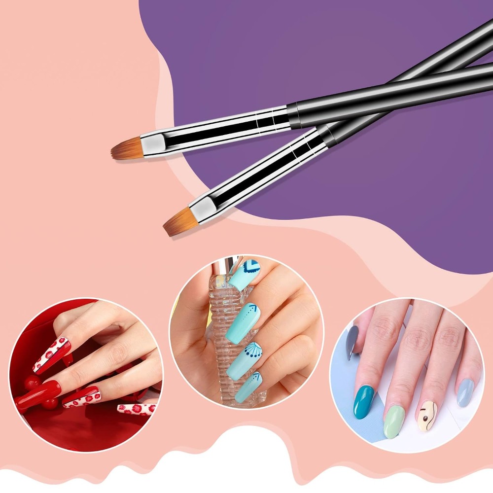Double Ended Nail Art Dotting  - огляд і ціна Detailing Brush Set