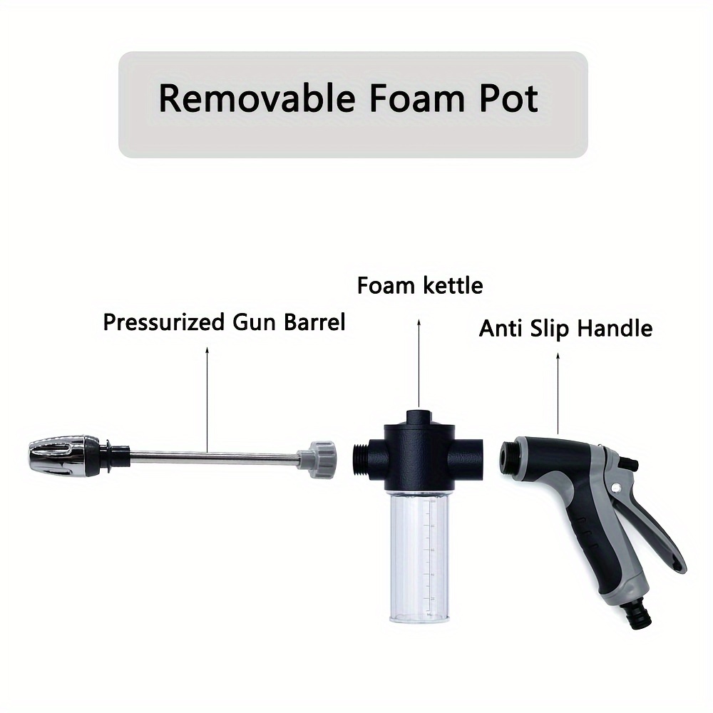 High-Pressure Car Washing Wate - огляд і ціна Pressure Washer Foam Gun