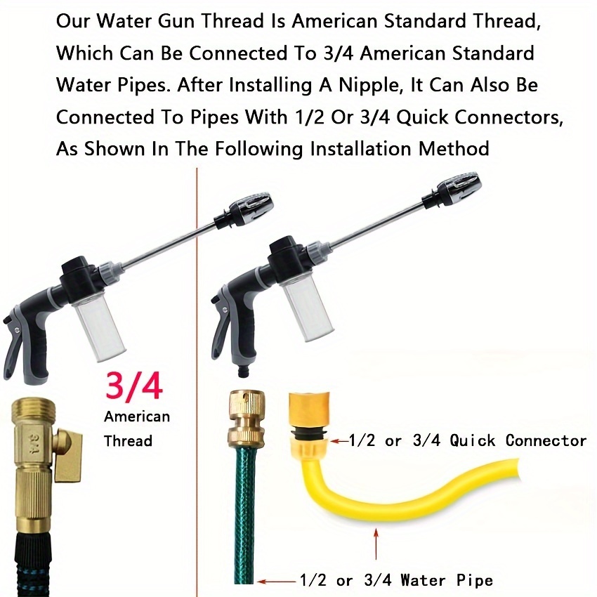 High-Pressure Car Washing Wate - огляд і ціна Pressure Washer Foam Gun