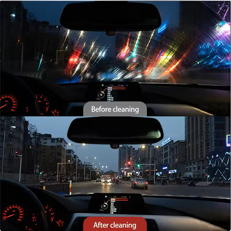 Hydroshine Car Glass Oil Film  - огляд і ціна Glass Cleaner Streak