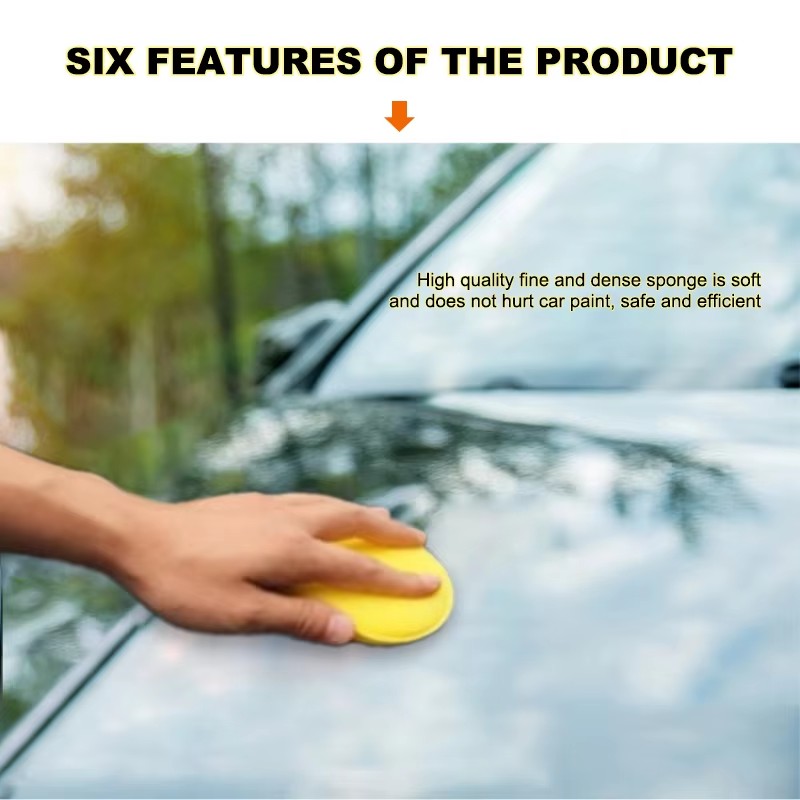 Car Detailing Care Tool Grey 1 - огляд і ціна Wax Applicator Pad
