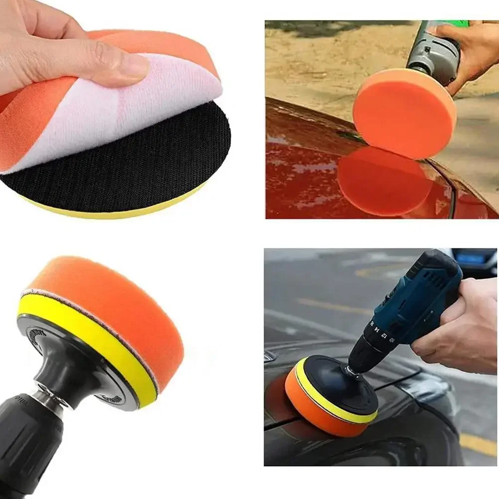 6Pcs Foam Pad Buffer Kit Polis - огляд і ціна Polish Pad Set Buffer