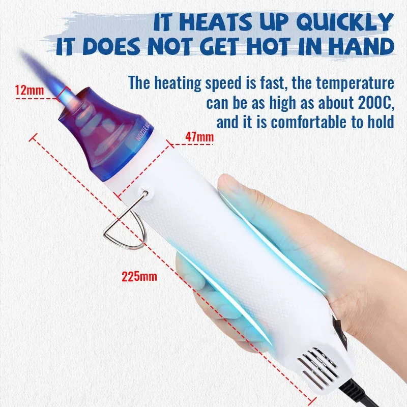Hot Air Gun 220V Soldering Tem - огляд і ціна Dryer Car Blower