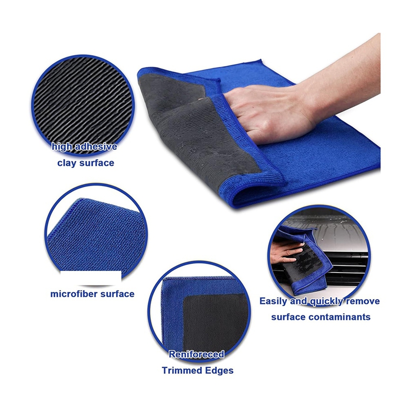 Clay Towel, 2 Pack Clay Towel  - огляд і ціна Microfiber Towel Detailing
