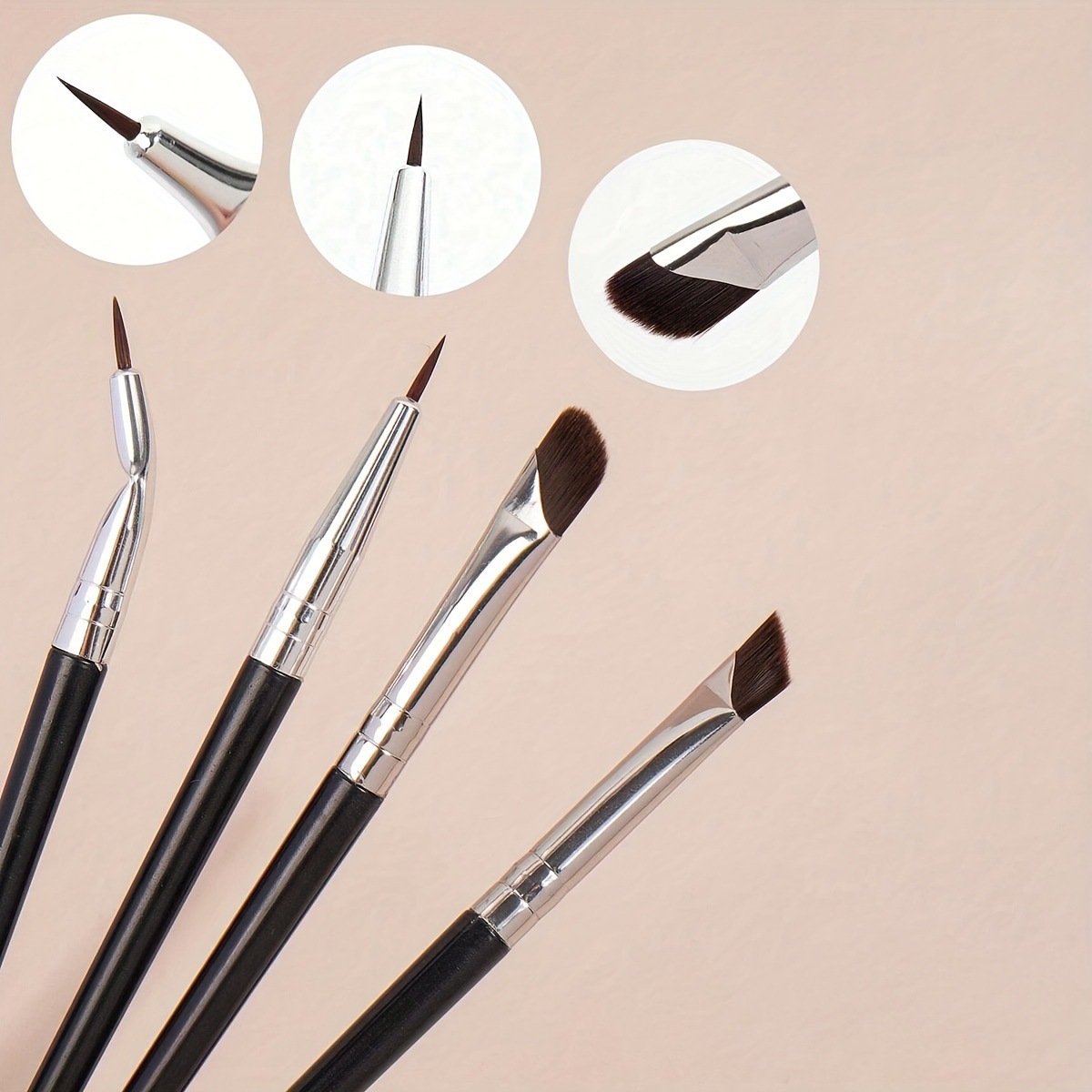 8 makeup brush set sickle eyel - огляд і ціна Detailing Brush Set